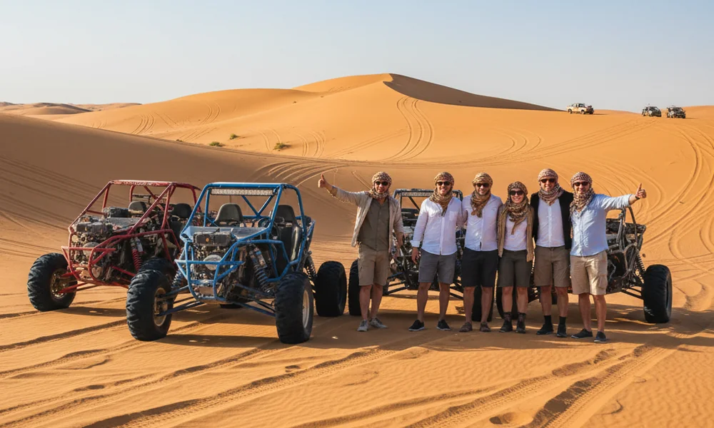 dress to wear on dune buggy tour